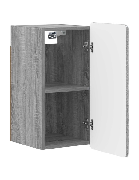Armadio da bagno a muro ZWOLLE Sonoma grigio 30 x 31 x 63 cm