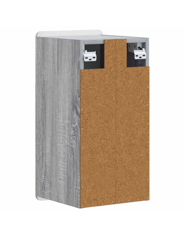 Armadio da bagno a muro ZWOLLE Sonoma grigio 30 x 31 x 63 cm