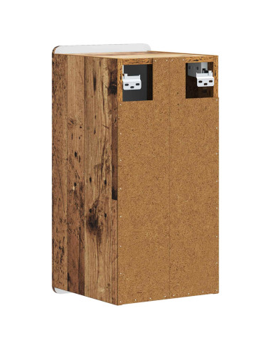 Armadio da bagno a muro ZWOLLE Legno antico 30 x 31 x 63 cm