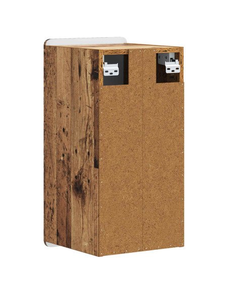 Armadio da bagno a muro ZWOLLE Legno antico 30 x 31 x 63 cm