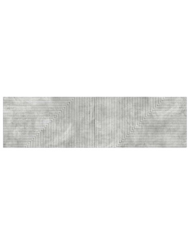 Testiera da Muro HAARLEM Grigio Cemento Legno ingegnerizzato
