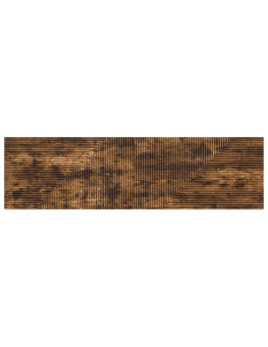 Testiera da Muro HAARLEM Rovere Fumo Legno ingegnerizzato