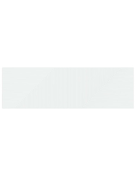 Testiera da Muro HAARLEM Bianco Legno ingegnerizzato