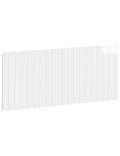 Testiera da Muro ZWOLLE Bianco Lucido Legno ingegnerizzato