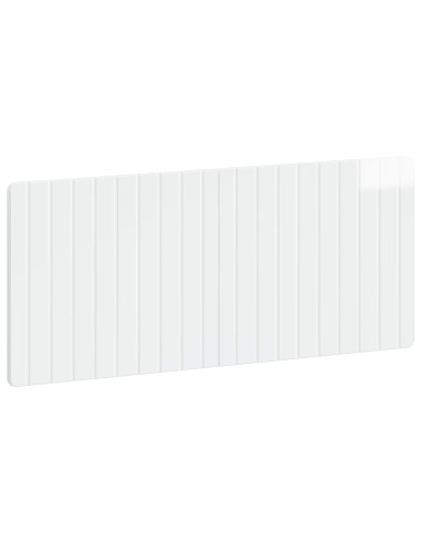 Testiera da Muro ZWOLLE Bianco Lucido Legno ingegnerizzato