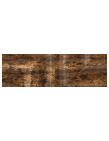 Testiera da Muro HAARLEM Rovere Fumo Legno ingegnerizzato