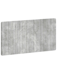 Testiera da Muro ZWOLLE Grigio Cemento Legno ingegnerizzato