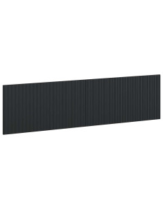 Testiera da Muro ARNHEM Nero Legno ingegnerizzato