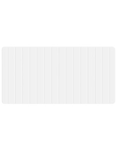 Testiera da Muro ZWOLLE Bianco Legno ingegnerizzato 2