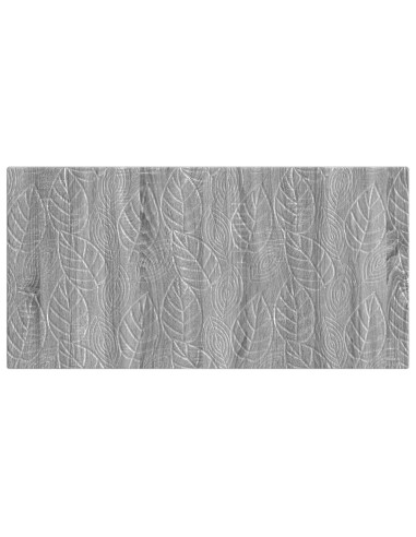 Testiera da Muro DELFT Sonoma grigio Legno ingegnerizzato