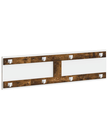 Testiera da Muro DELFT Rovere Fumo Legno ingegnerizzato