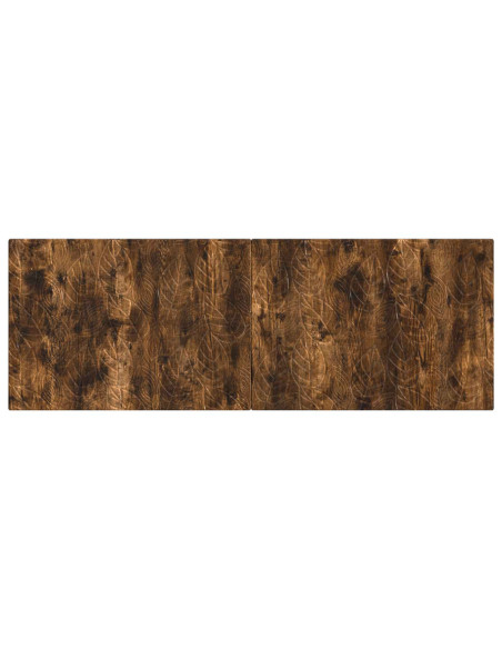 Testiera da Muro DELFT Rovere Fumo Legno ingegnerizzato