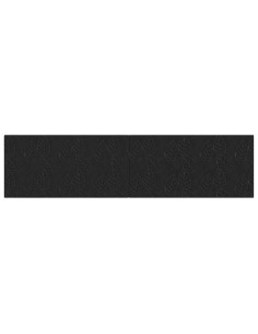 Testiera da Muro DELFT Nero Legno ingegnerizzato 2