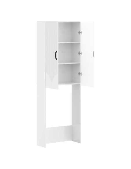 Mobile Bagno HOORN Bianco Lucido 66 x 25,5 x 190 cm