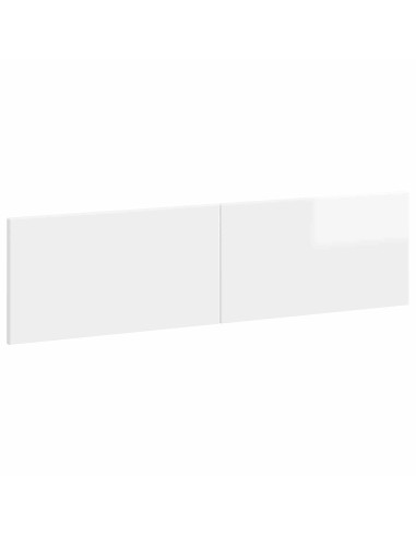 Testiera da Muro BREDA Bianco Lucido Legno ingegnerizzato