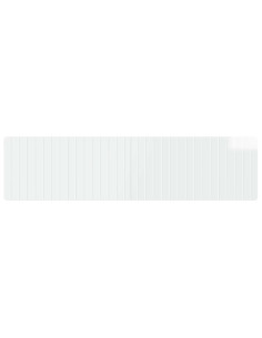Testiera da Muro ZWOLLE Bianco Lucido Legno ingegnerizzato 2