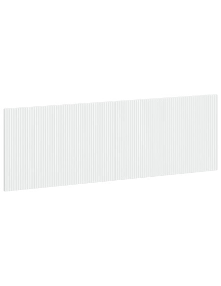 Testiera da Muro ARNHEM Bianco Lucido Legno ingegnerizzato