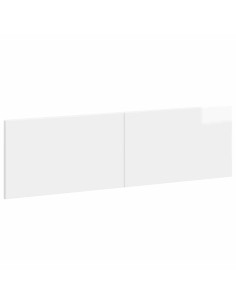 Testiera da Muro BREDA Bianco Lucido Legno ingegnerizzato