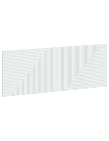 Testiera da Muro HAARLEM Bianco Legno ingegnerizzato