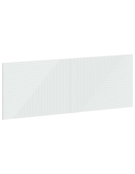 Testiera da Muro HAARLEM Bianco Legno ingegnerizzato