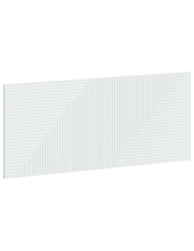 Testiera da Muro HAARLEM Bianco Legno ingegnerizzato