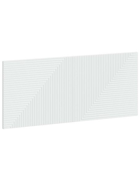 Testiera da Muro HAARLEM Bianco Legno ingegnerizzato