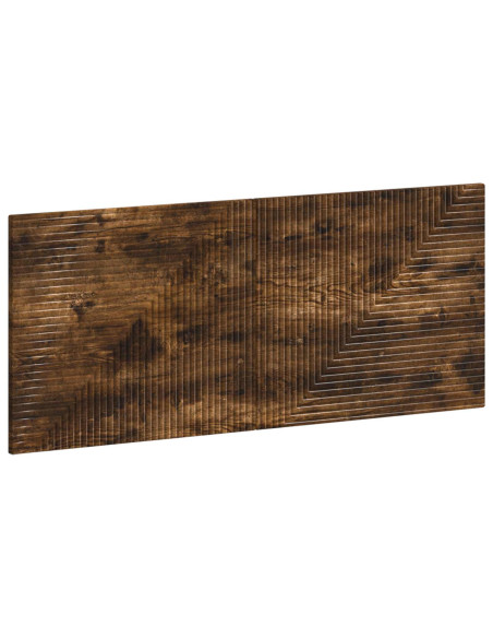 Testiera da Muro HAARLEM Rovere Fumo Legno ingegnerizzato
