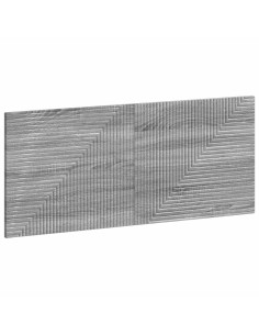 Testiera da Muro HAARLEM Sonoma grigio Legno ingegnerizzato