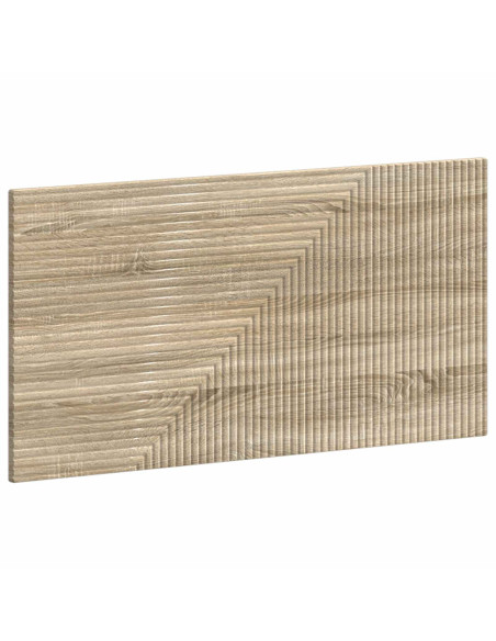Testiera da Muro HAARLEM Rovere Sonoma Legno ingegnerizzato