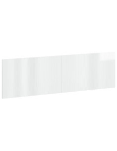 Testiera da Muro ARNHEM Bianco Lucido Legno ingegnerizzato