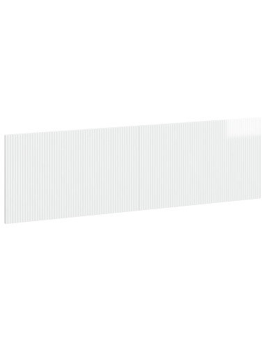 Testiera da Muro ARNHEM Bianco Lucido Legno ingegnerizzato