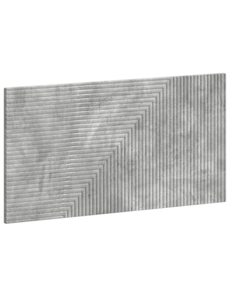 Testiera da Muro HAARLEM Grigio Cemento Legno ingegnerizzato