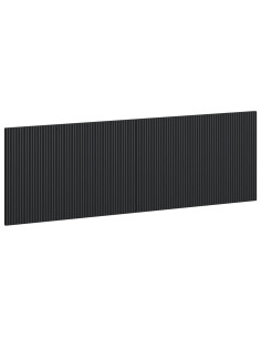 Testiera da Muro ARNHEM Nero Legno ingegnerizzato