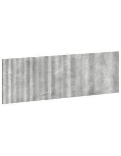 Testiera da Muro ARNHEM Grigio Cemento Legno ingegnerizzato