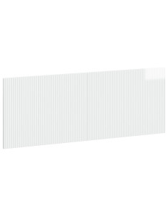 Testiera da Muro ARNHEM Bianco Lucido Legno ingegnerizzato