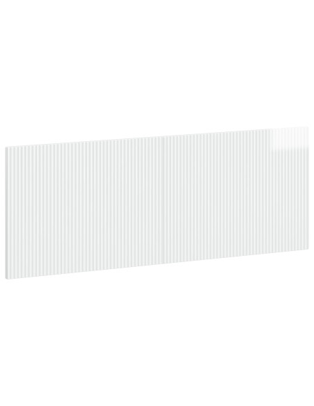Testiera da Muro ARNHEM Bianco Lucido Legno ingegnerizzato