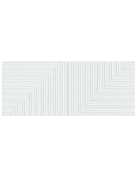 Testiera da Muro HAARLEM Bianco Legno ingegnerizzato