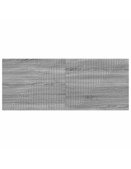Testiera da Muro HAARLEM Sonoma grigio Legno ingegnerizzato