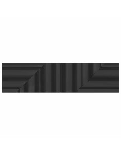 Testiera da Muro HAARLEM Nero Legno ingegnerizzato 2