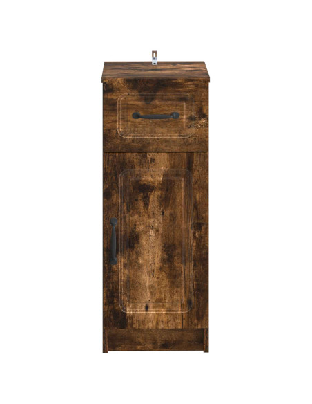 Mobiletto da Bagno UTRECHT Rovere Fumo 30 x 31 x 77 cm