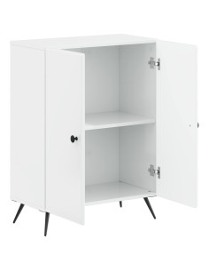 Mobiletto da Bagno BREDA Bianco Lucido 59,5 x 31 x 80 cm 2