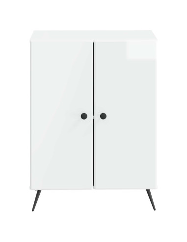 Mobiletto da Bagno BREDA Bianco Lucido 59,5 x 31 x 80 cm
