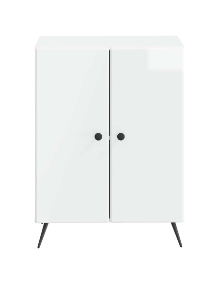 Mobiletto da Bagno BREDA Bianco Lucido 59,5 x 31 x 80 cm