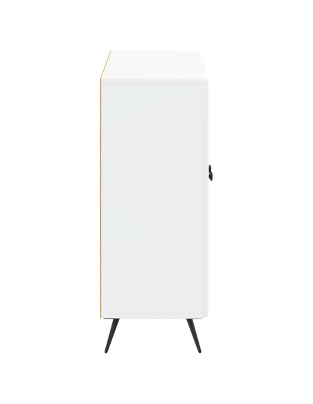Mobiletto da Bagno BREDA Bianco Lucido 59,5 x 31 x 80 cm