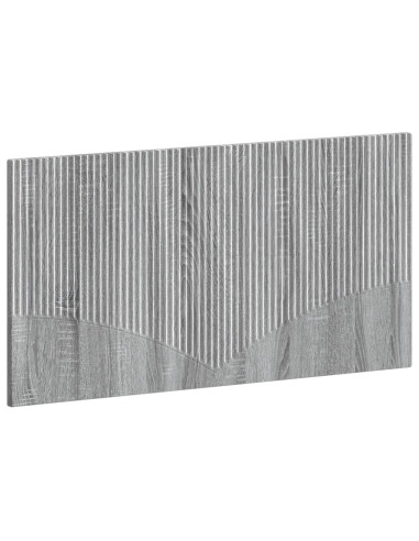 Testiera da Muro HOORN Sonoma grigio Legno ingegnerizzato