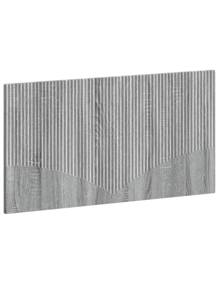Testiera da Muro HOORN Sonoma grigio Legno ingegnerizzato