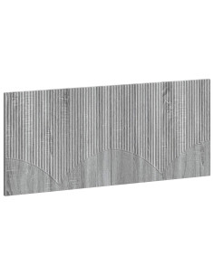 Testiera da Muro HOORN Sonoma grigio Legno ingegnerizzato