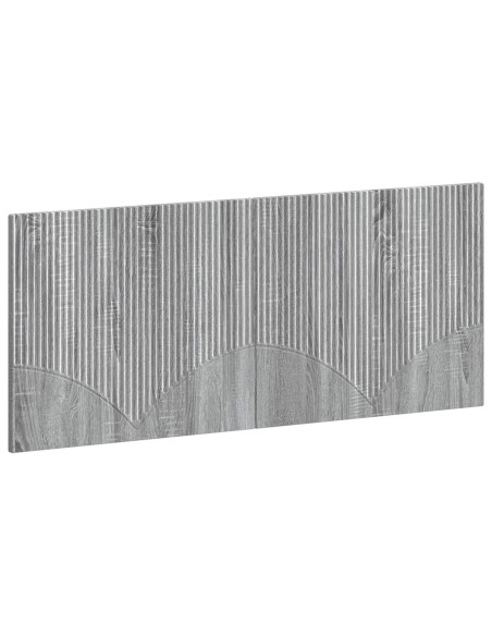 Testiera da Muro HOORN Sonoma grigio Legno ingegnerizzato