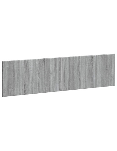 Testiera da Muro BREDA Sonoma grigio Legno ingegnerizzato