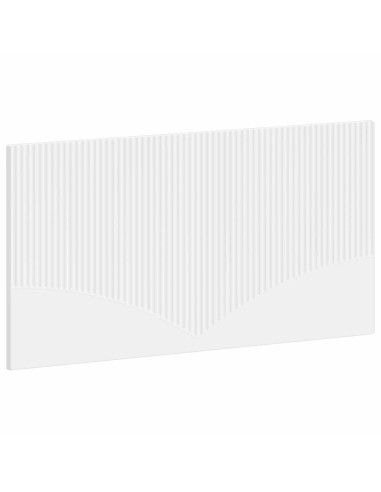 Testiera da Muro HOORN Bianco Legno ingegnerizzato